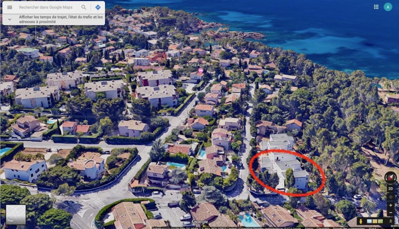 Villa Lucienne Bandol , T2 4 Etoiles Avec Garage, Dans Les Calanques Bagian luar foto